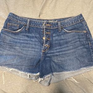 Jean shorts size 10